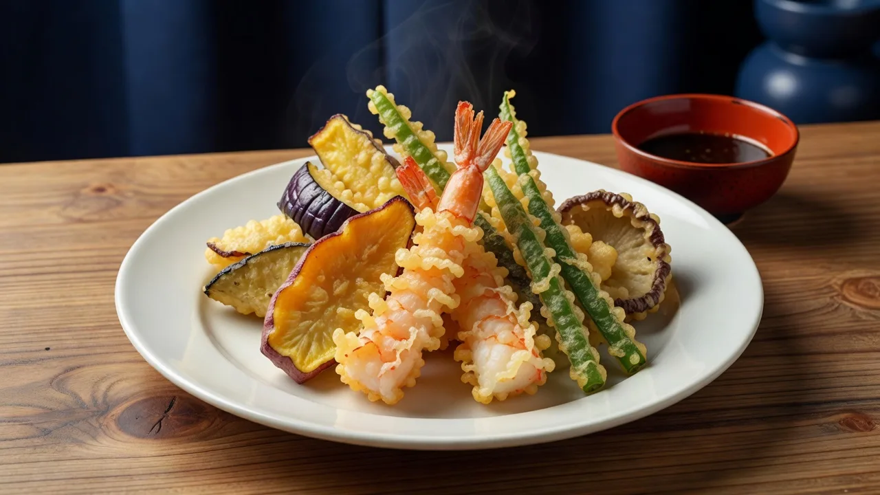季節野菜の天ぷら盛り合わせ