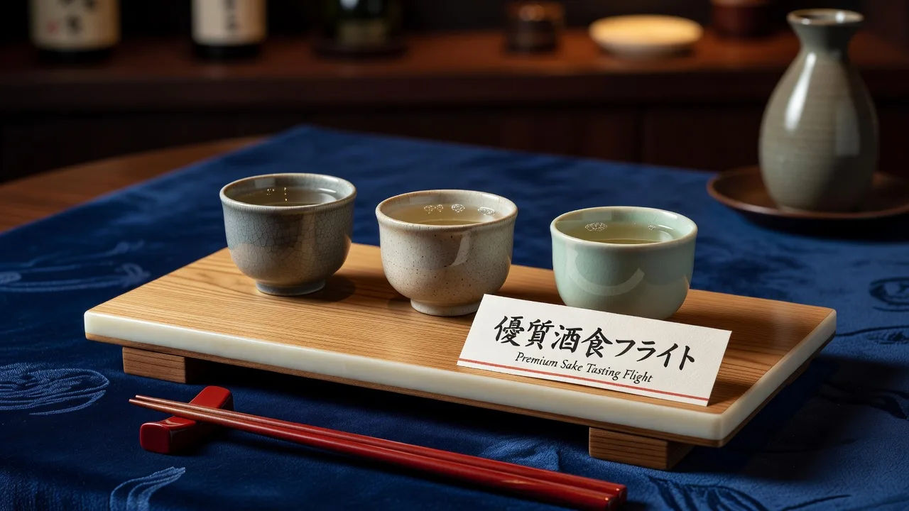 日本酒テイスティングフライト